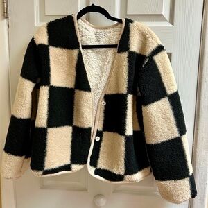 Anthropologie Moon River Sherpa Jacket sz M
